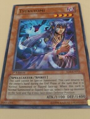 Yu-Gi-Oh! Tsukuyomi SD6-EN011 Spellcaster's Judgment Common Lightly Played